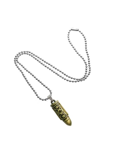 Military Bullet Pendant By Menjewell